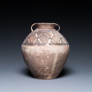 Three Chinese painted pottery jars, Majiayao Yangshao culture, 3rd/2nd millennium b.C. — photo 17
