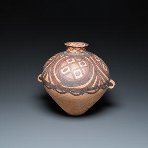 Three Chinese painted pottery jars, Majiayao Yangshao culture, 3rd/2nd millennium b.C. — photo 4