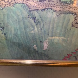 Three Chinese paintings on textile: 'River scenes', 18/19th C. — photo 27