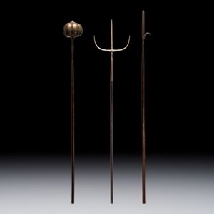 Three Chinese polearms, Qing — 照片 1