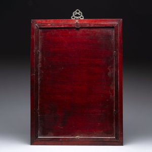 Three Chinese reverse glass paintings, 19/20th C. — photo 3