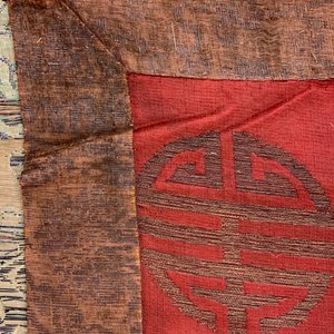 Three Chinese silk embroidered 'Star gods and immortals' panels, 19th C. — photo 22