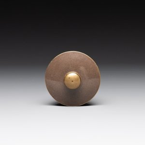 Three Chinese Thai market polished Yixing stoneware teapots with brass mounts, 19th C. — photo 17