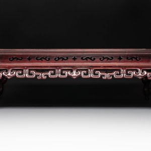 Three Chinese wooden stands, 19/20th C. — photo 3