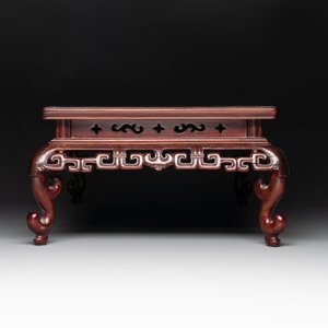 Three Chinese wooden stands, 19/20th C. — photo 4