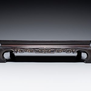 Three Chinese zitan wooden tables, 19/20th C. — 照片 10