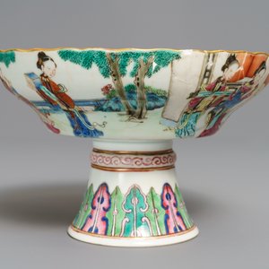 Three fine Chinese famille rose wares, 19th C. — 照片 5