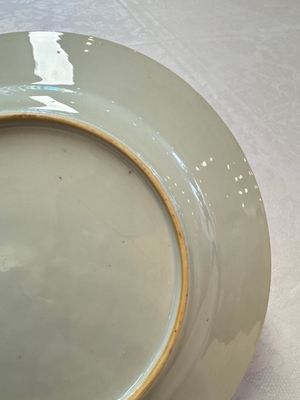 Three fine Chinese famille rose 'Xi Xiang Ji' plates — photo 14