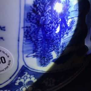 Three large Chinese blue and white bowls, Kangxi — photo 9