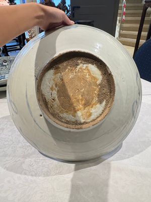 Three large Chinese Swatow blue and white dishes, Ming — 照片 4