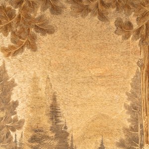 Three large Japanese silk embroideries with landscapes, Meiji, 19th C. — photo 12