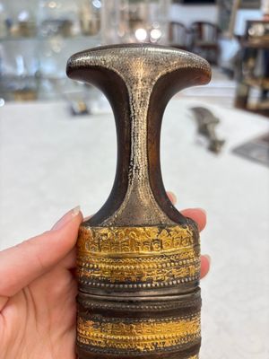 Three Omani Khanjars, one with Rhinoceros horn hilt, 19th C. — photo 13