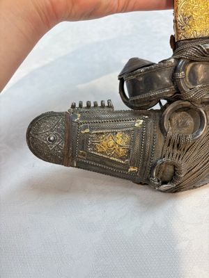 Three Omani Khanjars, one with Rhinoceros horn hilt, 19th C. — photo 16