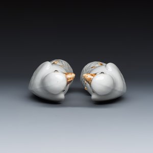 Three pairs of Chinese white-glazed birds — foto 12