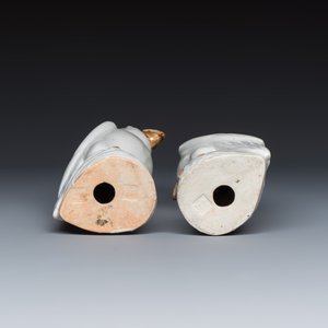 Three pairs of Chinese white-glazed birds — foto 13