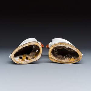 Three pairs of Chinese white-glazed birds — foto 19