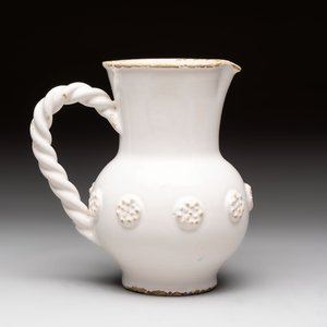 Three plates, a pair of covered vases and a jug, The Netherlands and Spain, 18/19th C. — 照片 6