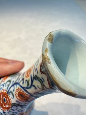 Three polychrome Dutch Delft cashmere palette bottle vases, first quarter 18th C. — photo 21