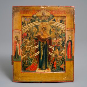 Three Russian icons, 18/19th C. — 照片 3