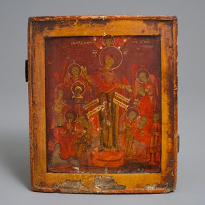 Three Russian icons, 18/19th C. — 照片 4