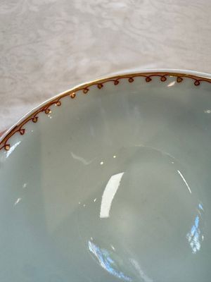 Three sets of Chinese famille rose 'Elegant Beauty and Boy' cups and saucers, Qianlong — photo 12