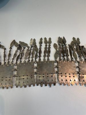 Three silver head ornaments and a chest ornament, Turkmenistan, 19/20th C. — 照片 8