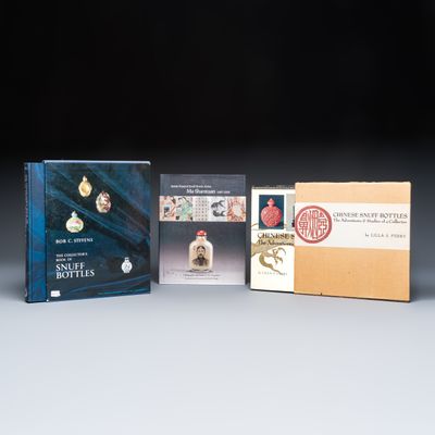 Three standard reference works on Chinese snuff bottles, 1975-1997