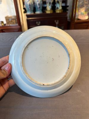 Three unusual Chinese Canton famille rose plates, 19th C. — 照片 6