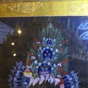 Three various thangka, Tibet or Nepal, 19/20th C. — photo 16