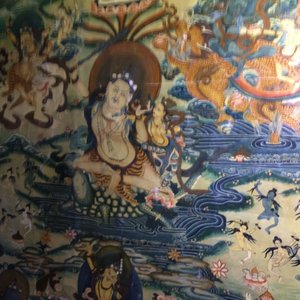 Three various thangka, Tibet or Nepal, 19/20th C. — photo 7