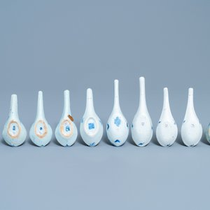 Tien Chinese blauw-witte lepels, 19/20e eeuw — foto 3