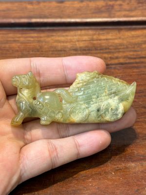 Tien Chinese jade sculpturen van dieren, Qing — foto 33