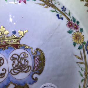Tien diverse Chinese famille rose borden, Yongzheng en later — foto 2