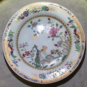 Tien diverse Chinese famille rose borden, Yongzheng en later — foto 6