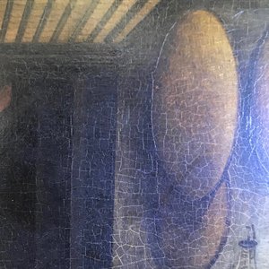 Tingqua (Canton, ca. 1809-1870): A tea scene in the stable, oil on canvas, signed l.r. — 照片 8