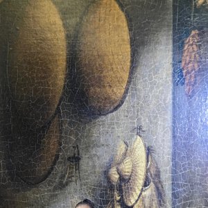 Tingqua (Canton, ca. 1809-1870): Theescène in de stal, olie op doek, gesign. r.o. — foto 13