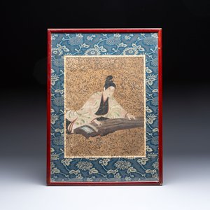 Tosa School and Japanese School: various scenes, ink, colour, and gold on paper, Edo/Meiji, 17/19th C. — 照片 6