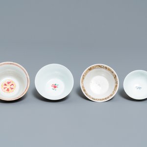 Treize soucoupes et neuf tasses en porcelaine de Chine, Kangxi/Qianlong — photo 18