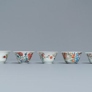 Treize soucoupes et neuf tasses en porcelaine de Chine, Kangxi/Qianlong — photo 10