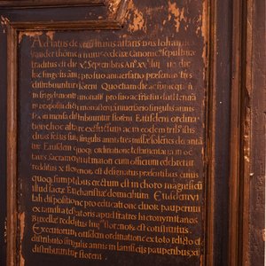 Triptyque avec Saint-Christophe, Ecole flamande, daté 1555 — photo 2