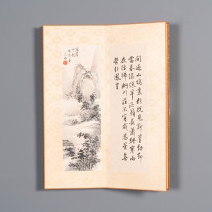 Trois albums: 'Jiang Hanting 江寒汀 (1904-1963), Lin Sanzhi 林散之 (1898-1989) et Qi Gong 启功 (1912-2005)', encre et couleur sur papier — photo 19