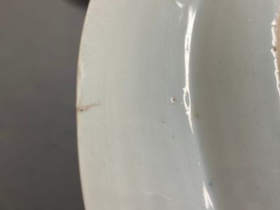 Trois assiettes en porcelaine de Chine famille rose, Yongzheng/Qianlong — photo 13