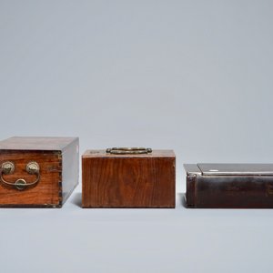 Trois boîtes en bois, Chine, 19/20ème — photo 6