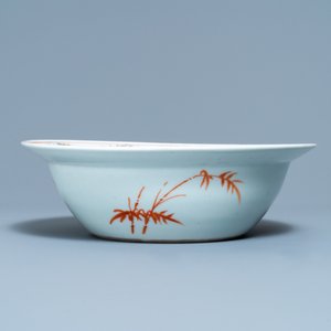 Trois bols en porcelaine de Chine famille rose, 19ème — photo 11