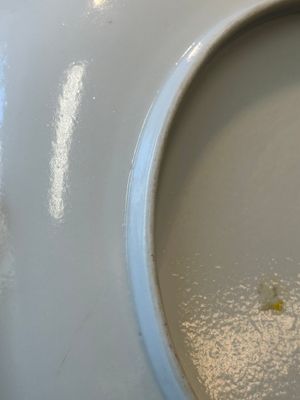 Trois bols et une assiette en porcelaine de Chine famille rose à décor de lions bouddhistes et 'Wu Shuang Pu', 19ème — photo 7