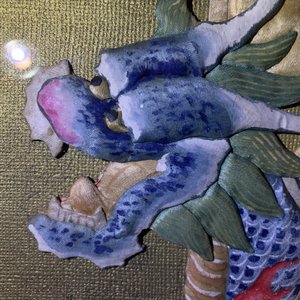 Trois broderies de figures rehaussées de peinture, Chine, 18/19ème — photo 11