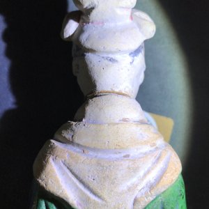 Trois figures en grès émaillé sancai, Chine, Ming — photo 36