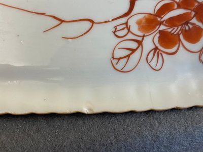 Trois grands plats de forme octogonale en porcelaine de Chine famille verte, Kangxi — photo 25
