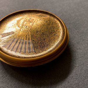 Trois inros avec netsuke et une boîte couvert en laque, Japon, Meiji, 19ème — photo 29