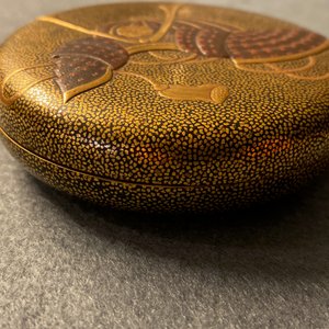 Trois inros avec netsuke et une boîte couvert en laque, Japon, Meiji, 19ème — photo 30